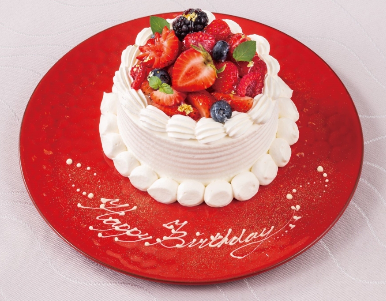 【インターネット予約限定】お誕生日・記念日☆＜ホールケーキとワンドリンク付＞アニバーサリープラン(2食付）