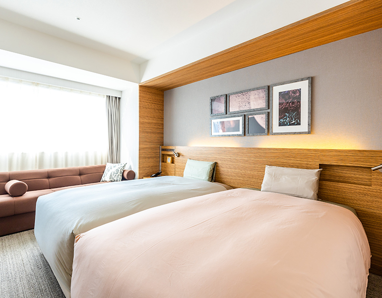 グッドナイトスリープルーム　～睡眠改善インストラクターがセレクトした「心地よい寝具環境」を再現した客室～/朝食付
