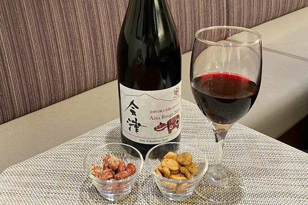 新鶴ワイナリーの赤ワインに合うおつまみセット