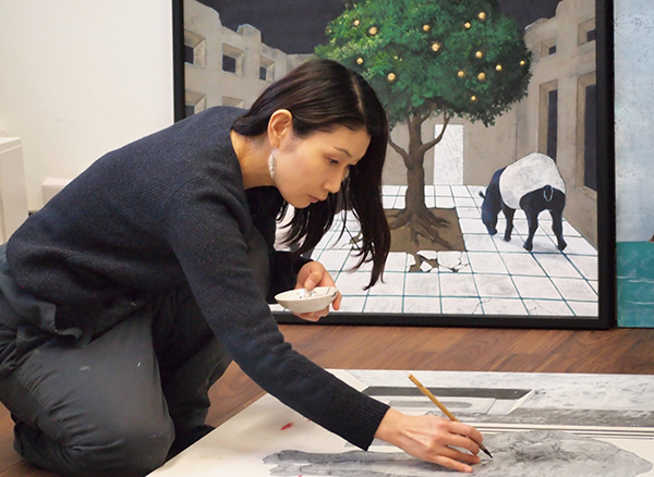 福岡ゆかりのアーティスト支援を目的としたアート展示 「ARTIST in CROSS Life vol.2」を11月3日開始