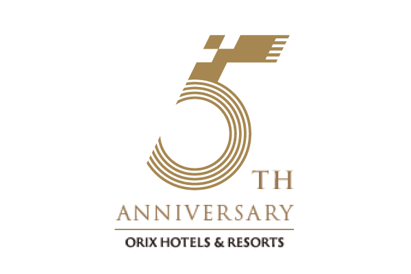 ORIX HOTELS & RESORTS 5周年ロゴ