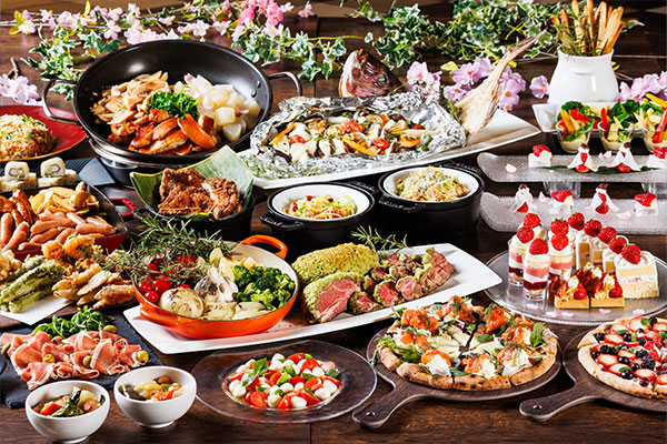 別府温泉 杉乃井ホテル　春を味わう、旬の野菜や海の幸を使用したメニューがディナービュッフェに登場！