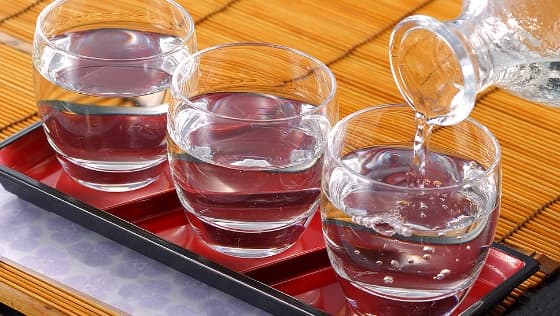 会津の日本酒3種飲み比べ