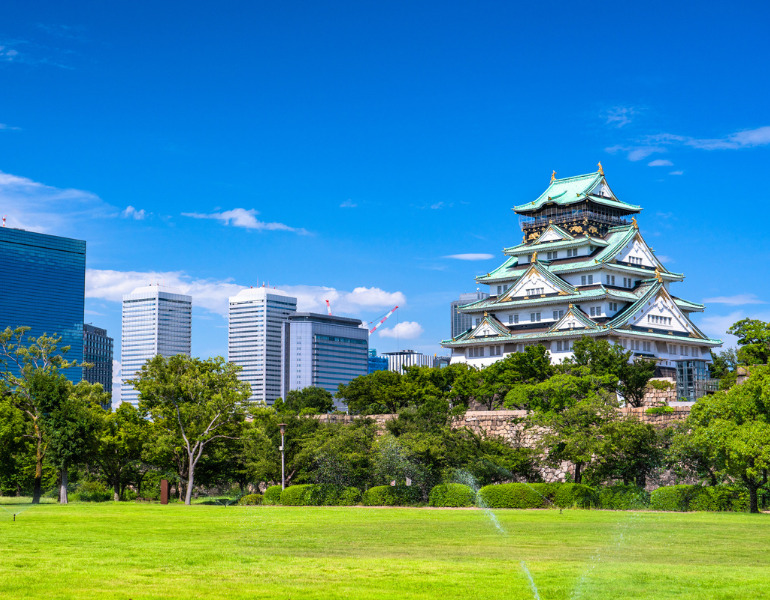 ▲大阪城＜画像提供：PIXTA＞