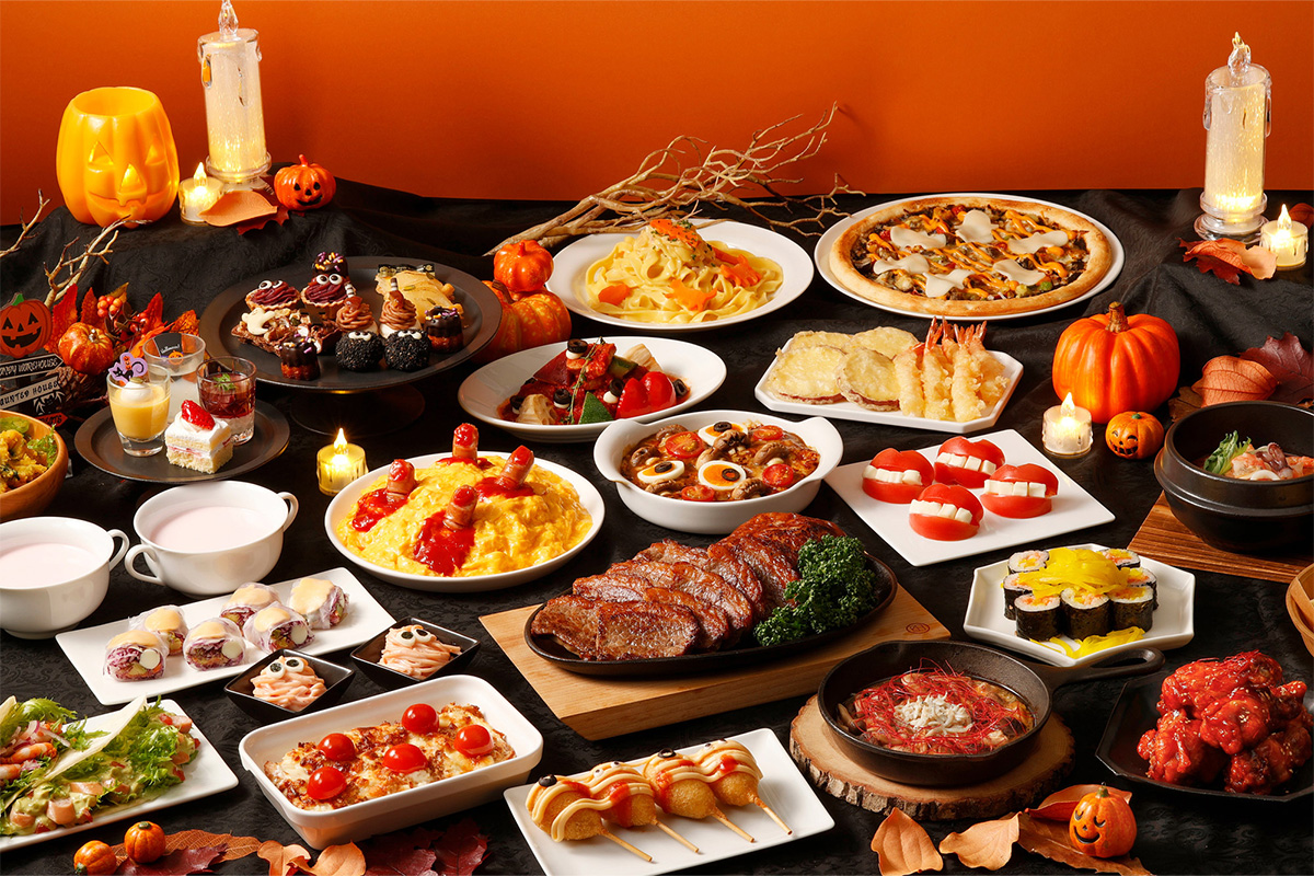 ディナービュッフェ「秋の味覚とハロウィーンフェア」(イメージ)