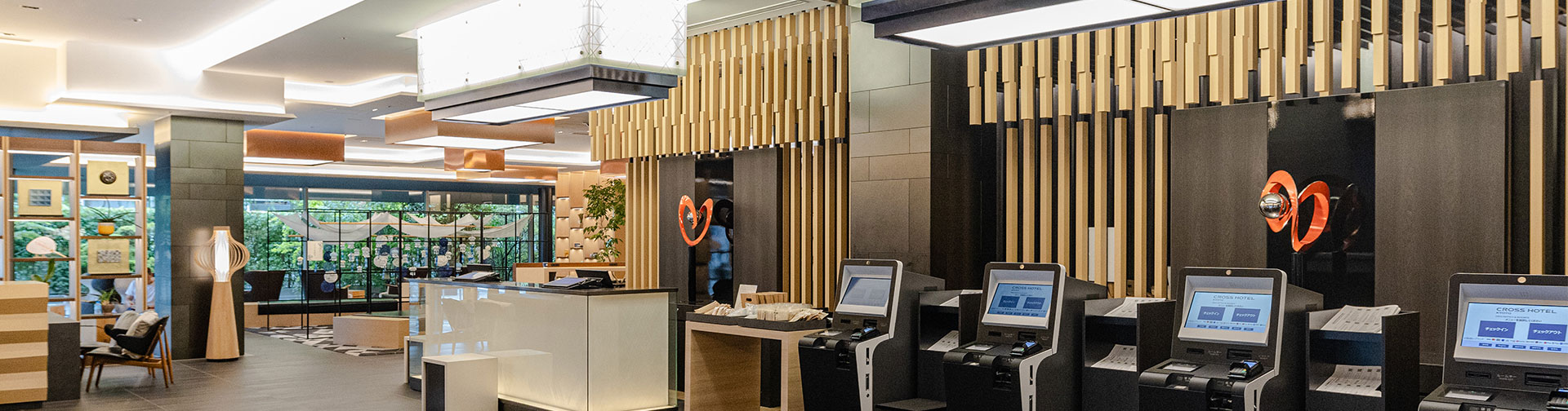 クロスホテル京都　ロビー crosshotel_kyoto