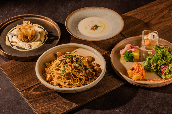 秋の恵みをひと皿に、旬の味覚が大集合！「KIHARU de Autumn Collection 2025」