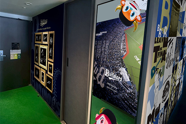 １日１室限定「Bs ROOM 2026」本日より販売開始！臨場感あふれる没入体験型ルームでバファローズを思う存分楽しむ