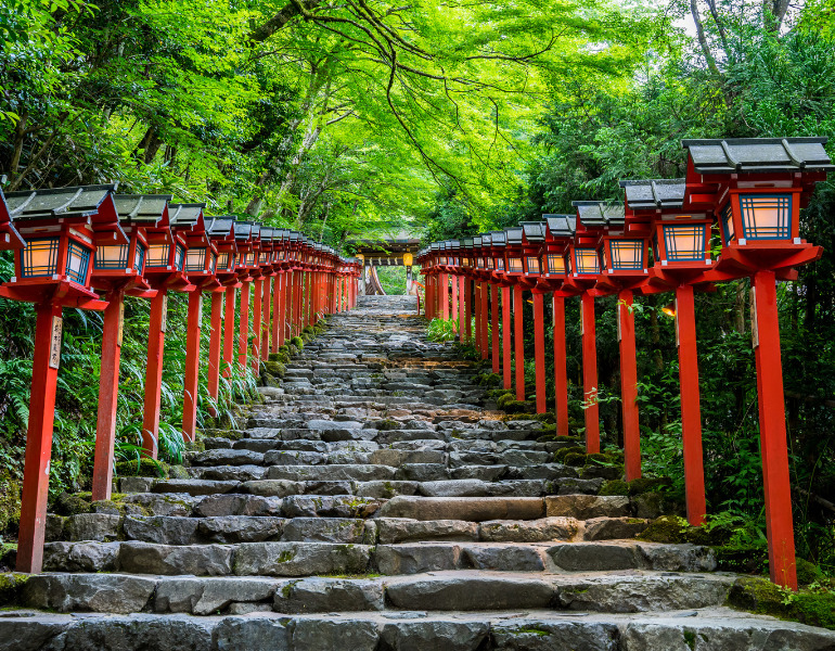 ▲貴船神社　＜画像提供：PIXTA＞