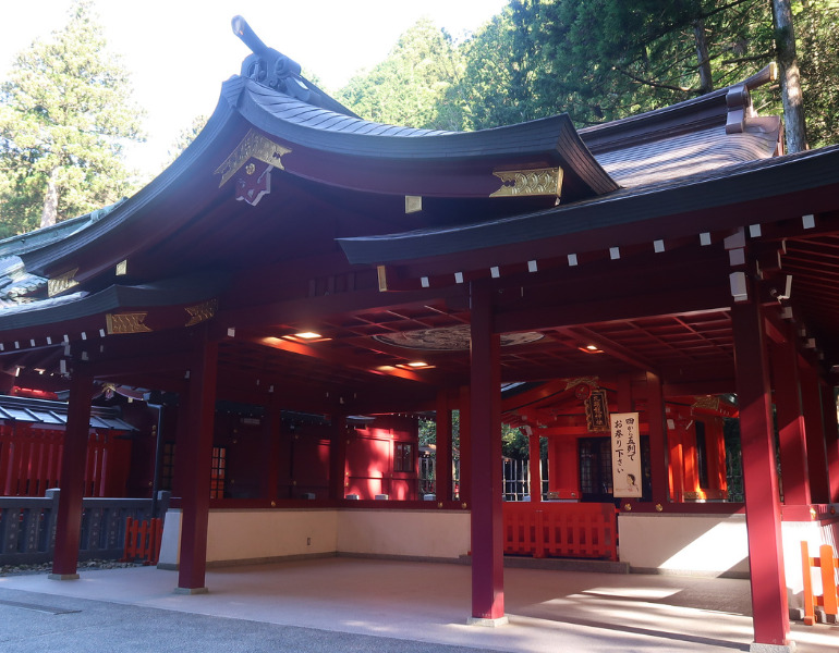 ▲九頭龍神社新宮