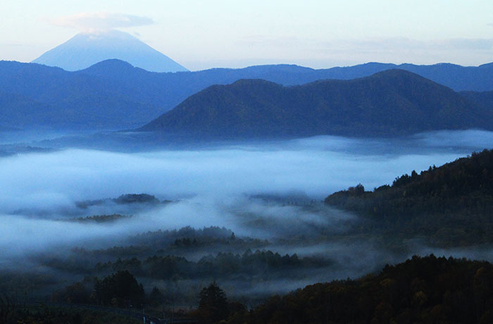 赤井川村の雲海（イメージ）