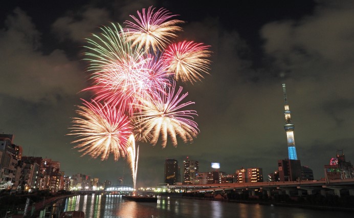 隅⽥川花⽕⼤会